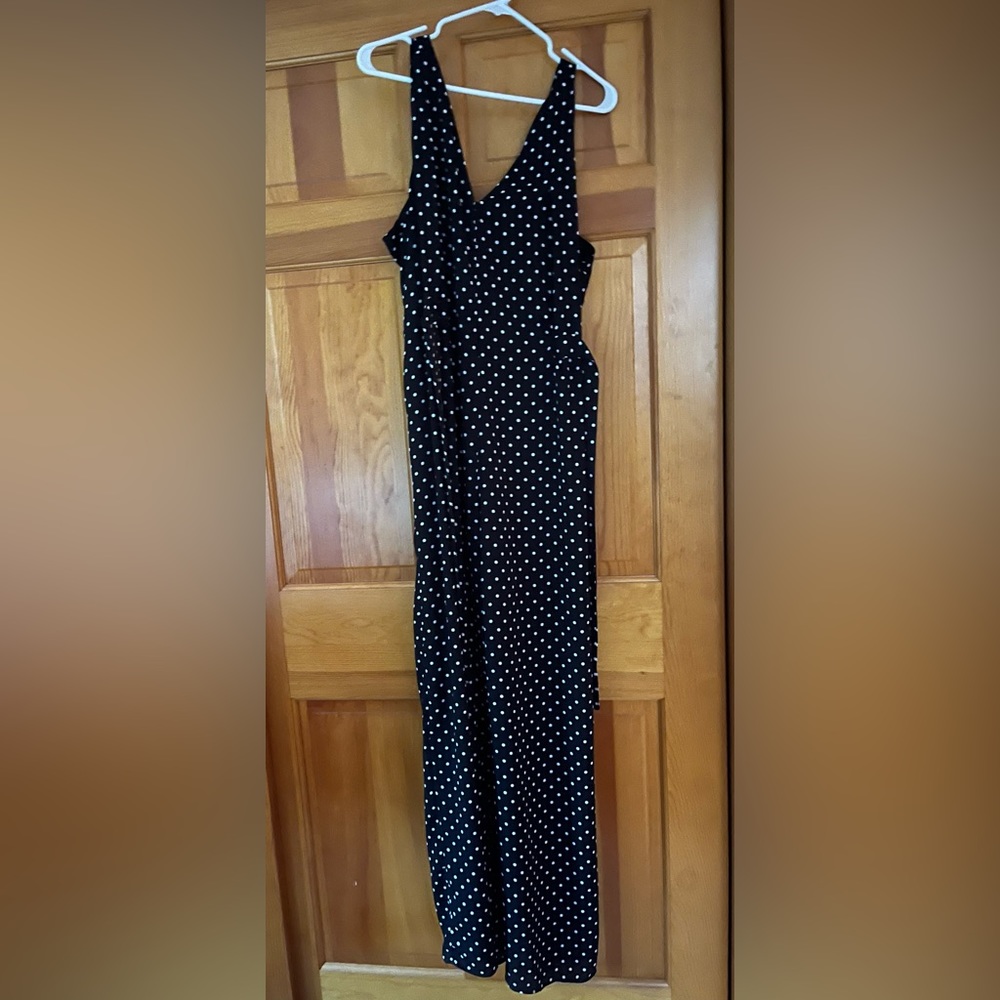 Zara polka dot jumpsuit
